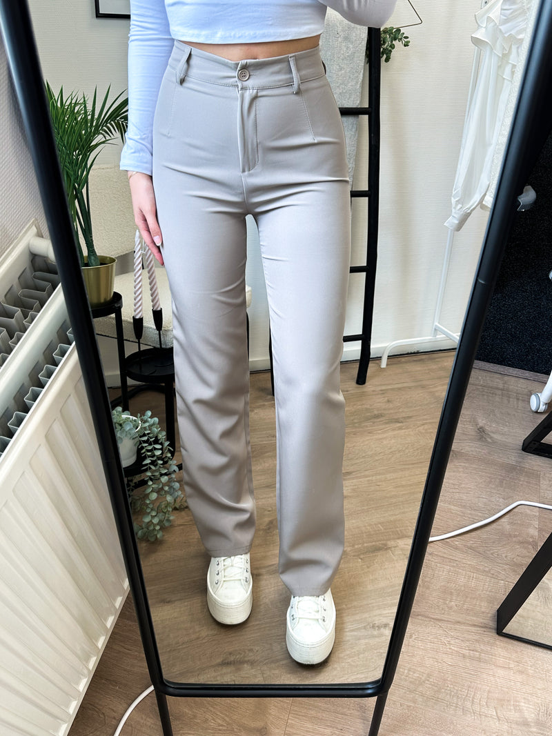 Mara Pantalon - Light Taupe