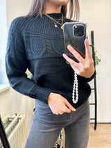 Jasmijn Sweater - Black