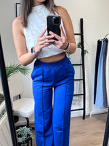 Emily Jogger Pantalon - Cobalt
