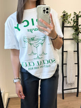 Spicy Margs Tee - White
