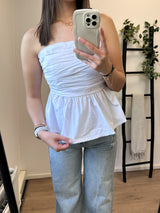Palma Off Shoulder Top - White