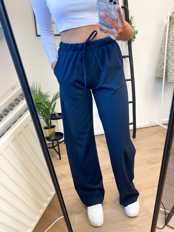 Athene Tall Wide Pants - Navy