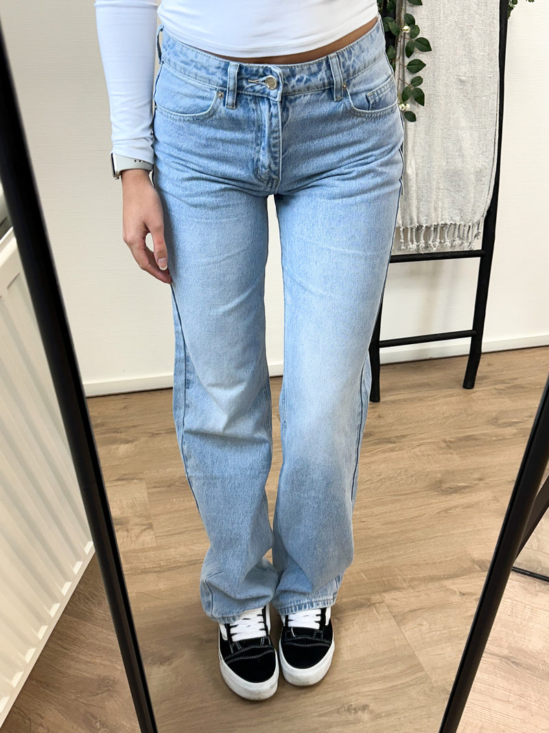 Madelin Tall Straight Leg Jeans - Blue Denim