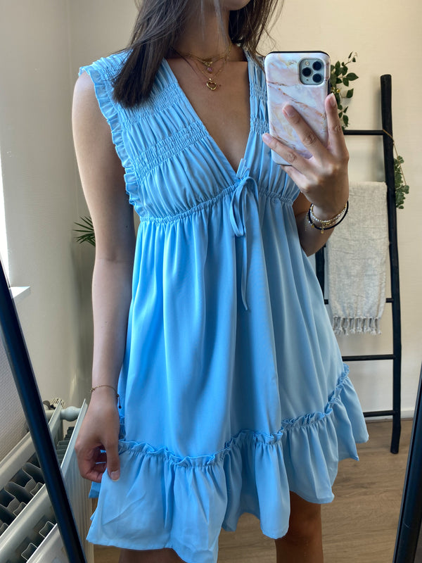 Skye Dress - Light Blue
